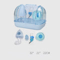 Japanese Elegance: Transparent Base Luxury Hamster Cage