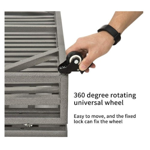 Heavy Duty Dog Kennel Pet Cage With Roof And Windows